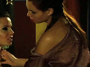 Lesbian Slaves R Dreaming About Strap-On Threesome