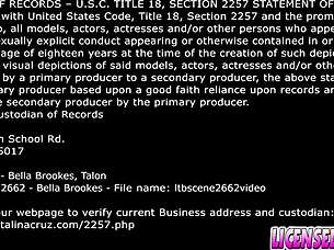 Bella Brookes exclaims, 'My pussy dripped in the glory hole!'