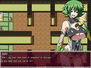 Taima ninja hiragi anime game begins with outdoor group scene