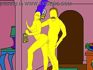 Homer Goes To Moe's Bar For A Drink!