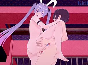 hatsune miku rabbit hole intense sex