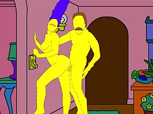 Homer Goes To Moe's Bar For A Drink!