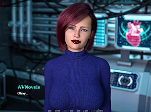 Savior 71 in an intense game anime hentai adventure