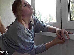 Insanely hot young wife discovers hubby cheating 😱