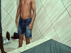 Hot Big Ass Woman Fulfills Fetish by Fucking Two Big Black Cocks