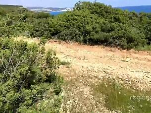 Sasha Rose And Daniella Margot Hot Outdoor Lesbian Action