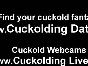 Mistress humiliates cuckold slave in bdsm