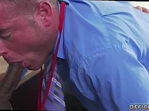 sex gay toy boy old man in gallery gloryhole to earn bonus 😏