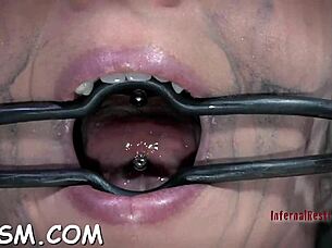 Blonde darling masturbates with dildo! So hot!