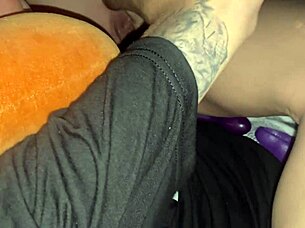 Babe in lingerie denied orgasm hotly