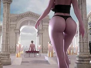 sexy girl jerks my cock in treasureofnadia e3 85