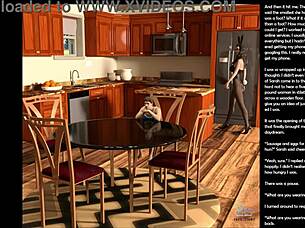 오, 작은 18+가 격렬한 3D 카툰 섹스!