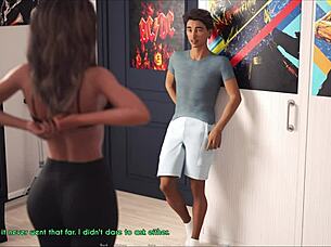 Feleség és mostoha navigálja a családi szexet játék 258-ban