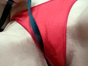 oops, i was playing with my panties and got caught masturbating 😏