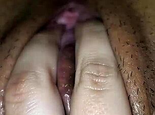 Creamy Pussy Orgasm in Emo Masturbation
