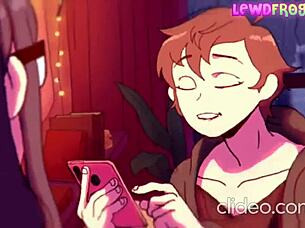 Animation porn big ass with femdom and hentai