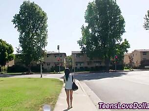 real teen amateur rides cock