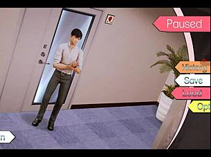 check out this crazy waifu in hg academy part 9, never get mad