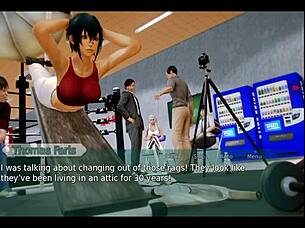 check out this crazy waifu in hg academy part 9, never get mad