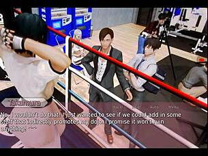 check out this crazy waifu in hg academy part 9, never get mad