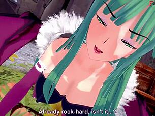 Morrigan Hates Then Fucks Me Full In Halloween Special