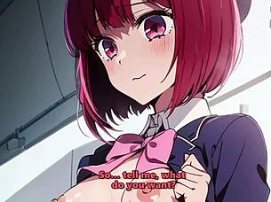 Intense threesome with Kana and Akane in love story