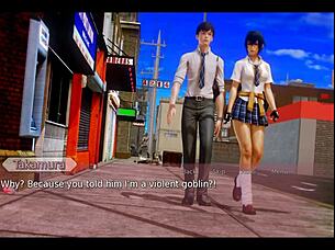 check out this crazy waifu in hg academy part 9, never get mad