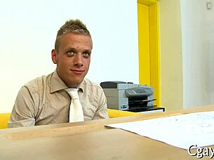 Stripped gay sex in intimate setting