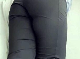did you see that hot fuck with my mexican school friend in leggings?
