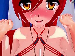 Parasoul Gets Fucked In Bikini On Beach!