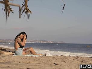 Blacked MILF Eva Angelina รู้สึกท่วมท้นในฉากเดบิวต์