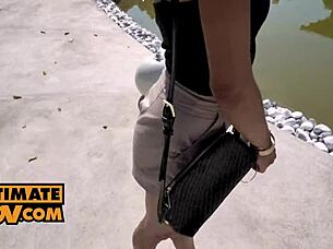 Pov Outdoor Sex Reunion With Footjob Babe Veronica Leal Riding Cowgirl