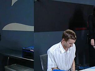 Can These Uniformed Babes Handle Big Tits Teasing?