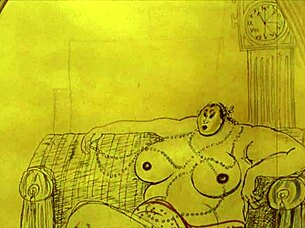 이 빈티지 에로틱 드로잉 봐봐!