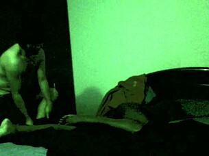 Ebony girl fucked hard in doggystyle position