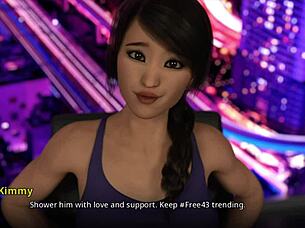 shauna helps john with edging 😊