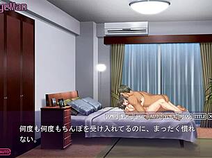 Nodoka cheats in the next room hentai