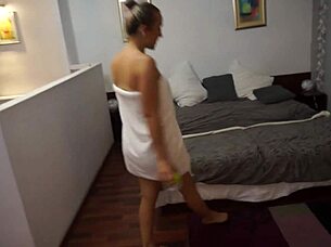 Big ass teen playing until creampie orgasm 😍