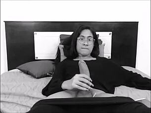 i watched colombian shemale take monster load on live cam.