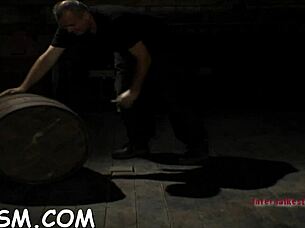 hot maid cleaning house