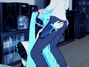 Hatsune Miku Creampied By Rin Emotionally