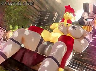 Ponypmv spectacle with futanari crossdressing and big cocks 😍