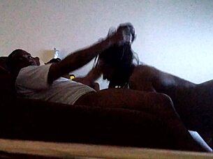 Sucking My Man Sloppy Toppy with Big Cock