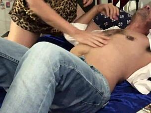 french amateur in satin thong, ready for rimming and blowjob?