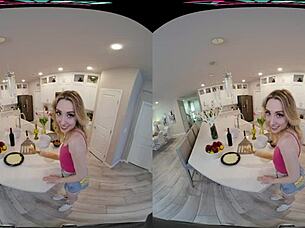 Vrhush Hot Blonde Ailee Anne Wants It In The Kitchen