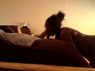 Sucking My Man Sloppy Toppy with Big Cock