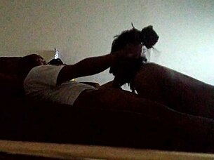 Sucking My Man Sloppy Toppy with Big Cock