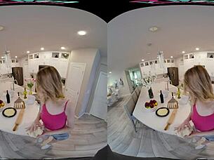 Vrhush Hot Blonde Ailee Anne Wants It In The Kitchen