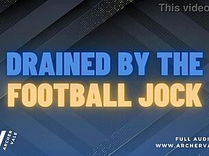 football jock tricked into puppy play humiliation by older man