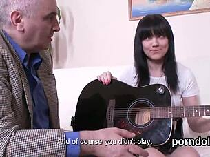 Elegant Girl Tempted And Banged By Older Lecturer In Classy Group Setting